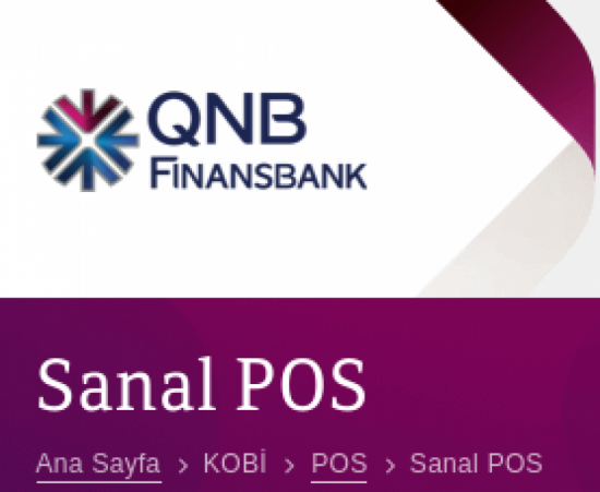 QNB Finasbank Sanal Pos